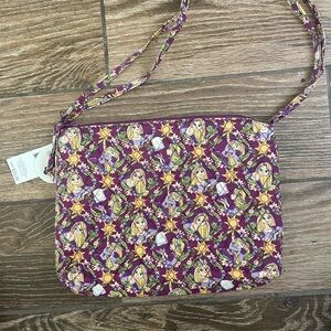 Disney Vera Bradley Rapunzel Purple Crossbody Bag